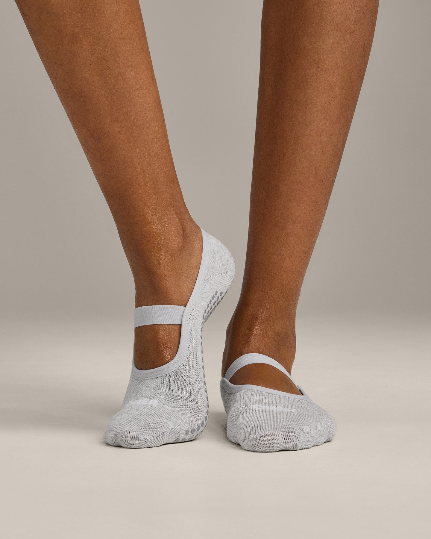 Pilates Grip Socks 1 Pack | Grey Marl