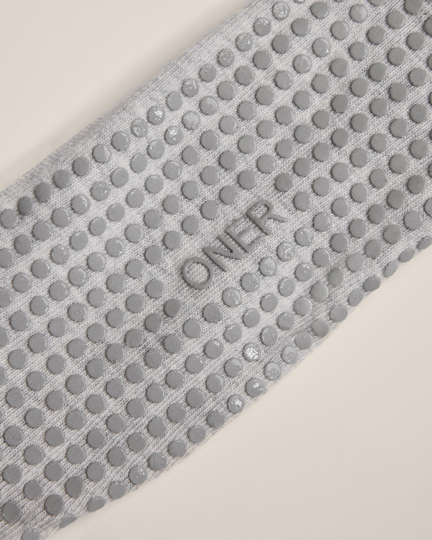 Pilates Grip Socks 1 Pack | Grey Marl