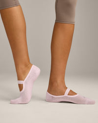 Pilates Grip Socks 1 Pack | Soft Girl Pink