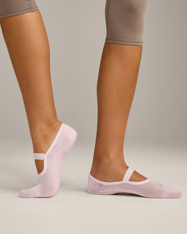 Pilates Grip Socks 1 Pack | Soft Girl Pink
