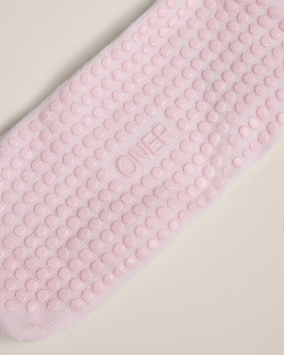 Pilates Grip Socks 1 Pack | Soft Girl Pink