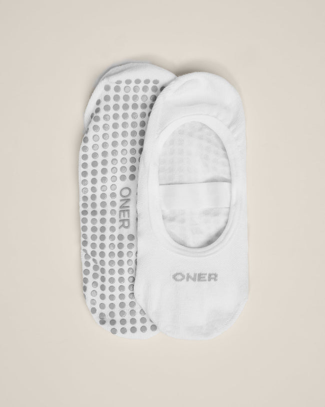 Pilates Grip Socks 1 Pack | White
