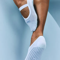 Pilates Grip Socks 1 Pack | White
