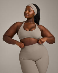 SoftMotion™ Bralette with Grey Logo | Minky