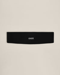 SoftMotion™ Headband with Grey Logo | Black