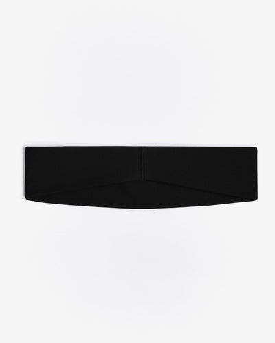 SoftMotion™ Headband with Gray Logo | Black