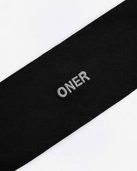 SoftMotion™ Headband with Gray Logo | Black