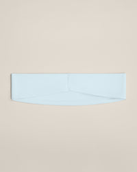 SoftMotion™ Headband with Grey Logo | Cloud Blue