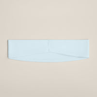 SoftMotion™ Headband with Grey Logo | Cloud Blue