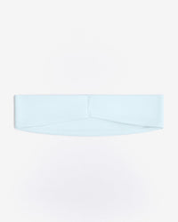 SoftMotion™ Headband with Grey Logo | Cloud Blue
