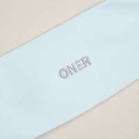 SoftMotion™ Headband with Grey Logo | Cloud Blue