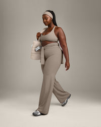 SoftMotion™ Headband with Grey Logo | Minky