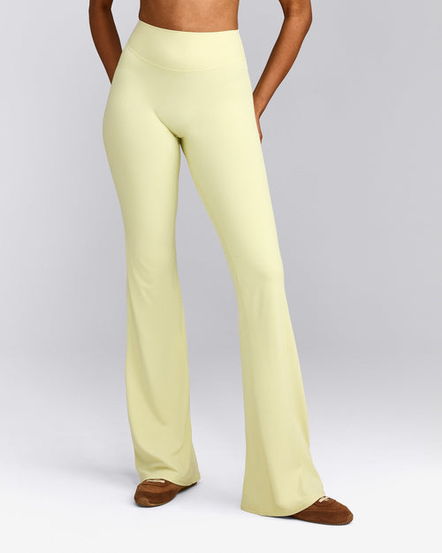 SoftMotion™ Flared Pants | Pastel Yellow