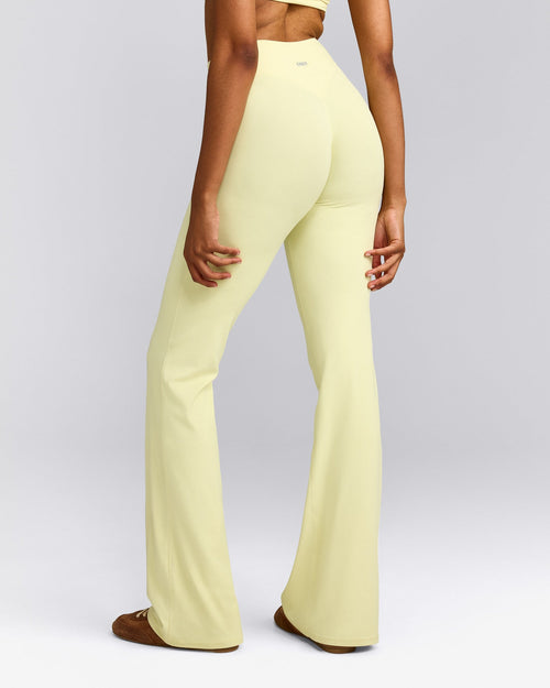 SoftMotion™ Flared Pants | Pastel Yellow