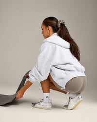 SoftMotion™ Scrunchie with Grey Logo | Minky