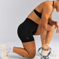 EnhanceLift™ Seamless High Rise Shorts New Branding | Black