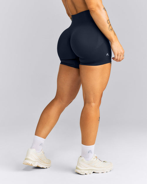 EnhanceLift™ Seamless High Rise Shorts | True Blue