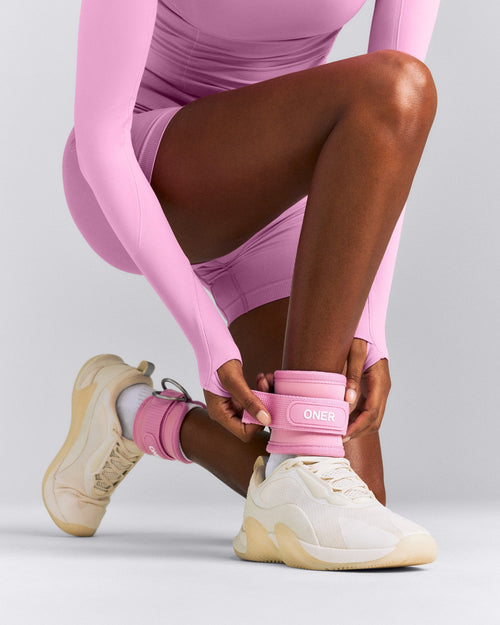 Ankle Straps | Rose Pink