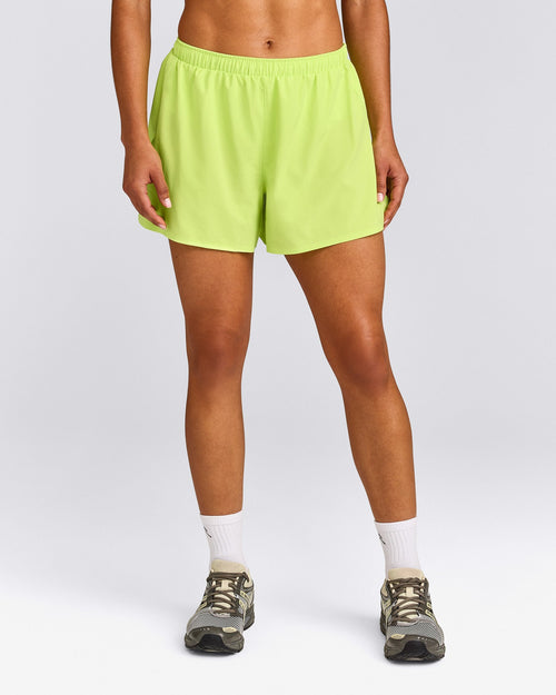 AirMove™ Lined Shorts 4" with Pocket | Citrus Green