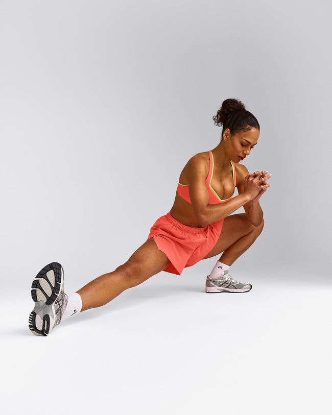 AirMove™ Lined Shorts 4" with Pocket New Branding | Light Charged Coral