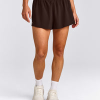 AirMove™ Lined Shorts 2" with Pocket New Branding | 70% Cocoa