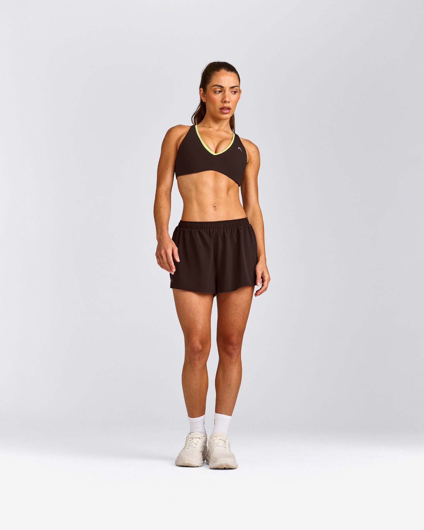 AirMove™ Lined Shorts 2" with Pocket New Branding | 70% Cocoa