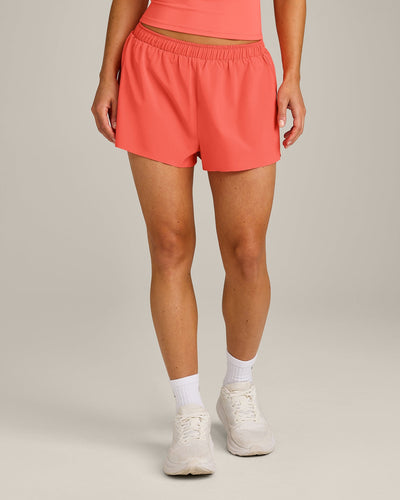 AirMove™ Lined Shorts 2" with Pocket New Branding | Light Charged Coral