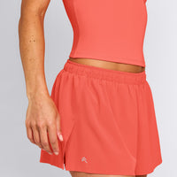 AirMove™ Lined Shorts 2" with Pocket New Branding | Light Charged Coral