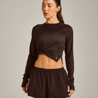 PrecisionMove™ Long Sleeve Top | 70% Cocoa