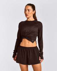 PrecisionMove™ Long Sleeve Top | 70% Cocoa