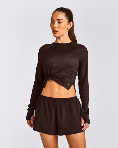 PrecisionMove™ Long Sleeve Top | 70% Cocoa