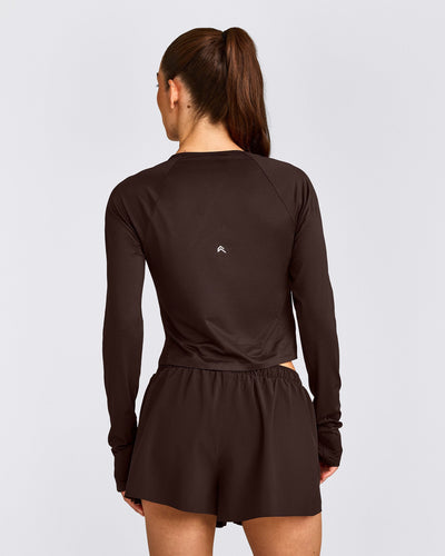 PrecisionMove™ Long Sleeve Top | 70% Cocoa
