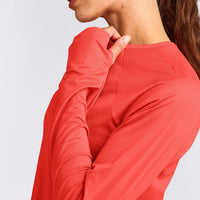 PrecisionMove™ Long Sleeve Top | Coral