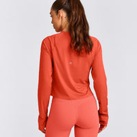 PrecisionMove™ Long Sleeve Top | Coral