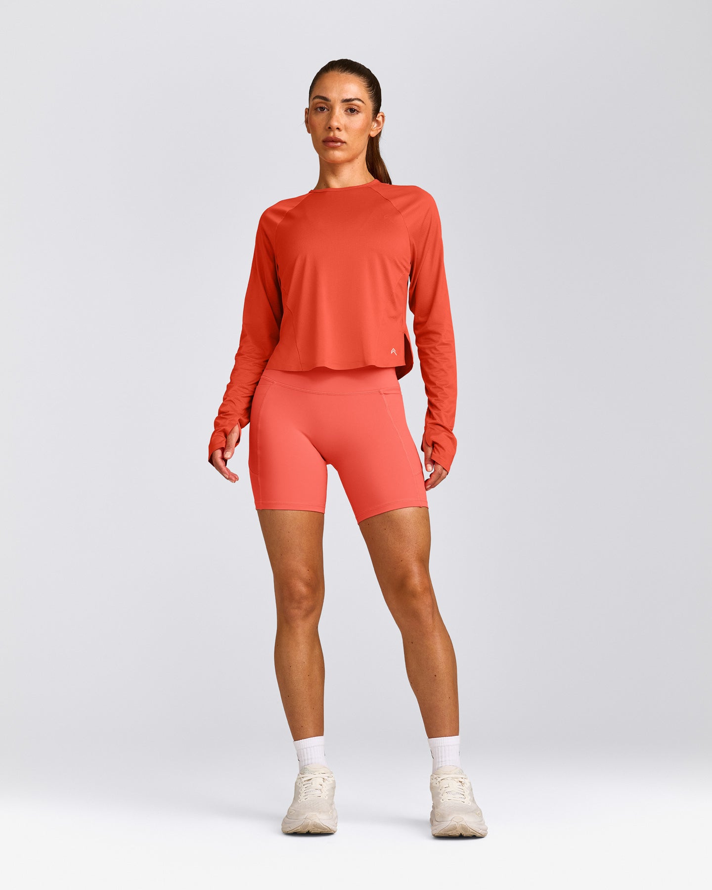 PrecisionMove™ Long Sleeve Top | Coral