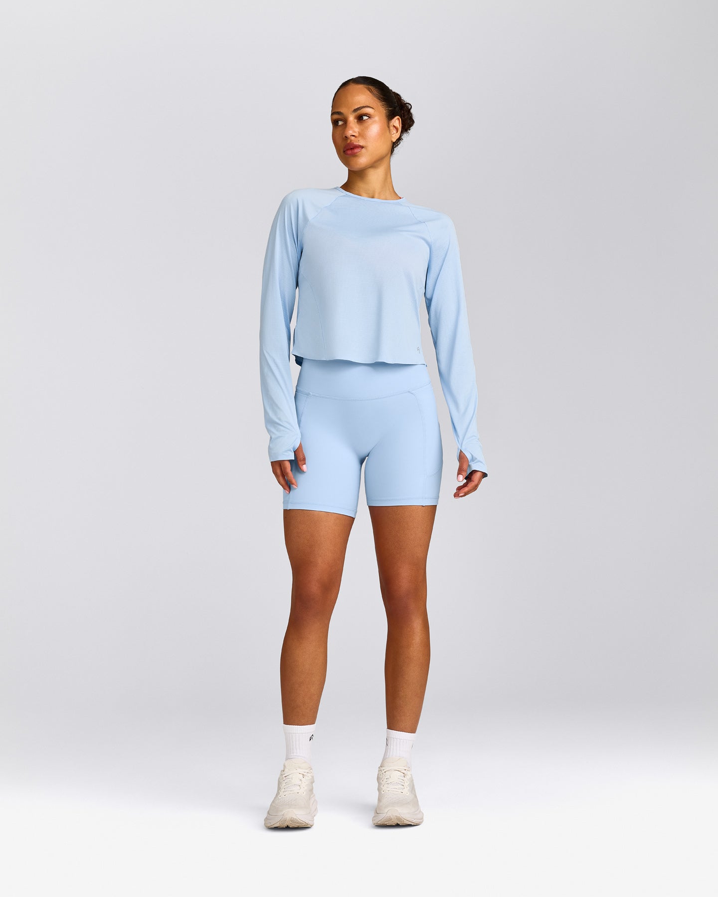 PrecisionMove™ Long Sleeve Top | Powdered Blue