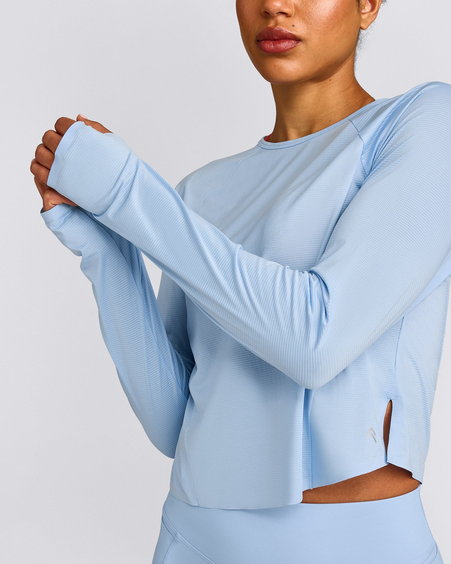 PrecisionMove™ Long Sleeve Top | Powdered Blue