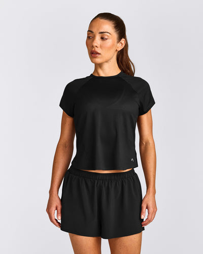 PrecisionMove™ Short Sleeve Top | Black
