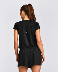PrecisionMove™ Short Sleeve Top | Black