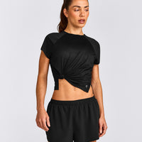PrecisionMove™ Short Sleeve Top | Black