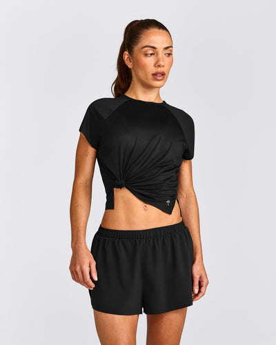 PrecisionMove™ Short Sleeve Top | Black