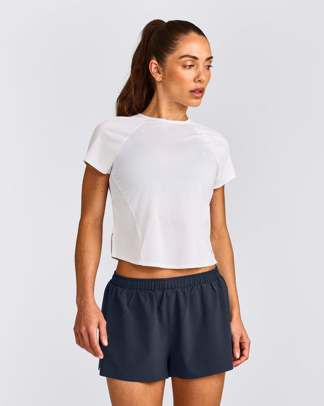 PrecisionMove™ Short Sleeve Top | White