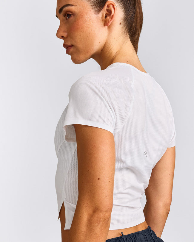 PrecisionMove™ Short Sleeve Top | White