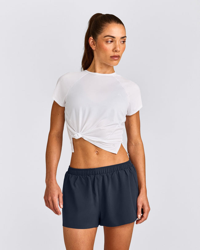 PrecisionMove™ Short Sleeve Top | White