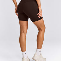 UnifiedMove™ Pocket Shorts 6" with Bonding with Reflective Logo | 70% Cocoa