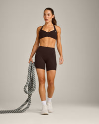 UnifiedMove™ Pocket Shorts 6" with Bonding with Reflective Logo | 70% Cocoa