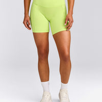 UnifiedMove™ Pocket Shorts 6" with Bonding with Reflective Logo | Citrus Green
