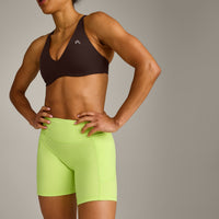 UnifiedMove™ Pocket Shorts 6" with Bonding with Reflective Logo | Citrus Green