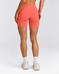UnifiedMove™ Pocket Shorts 6" with Bonding with Reflective Logo | Light Charged Coral