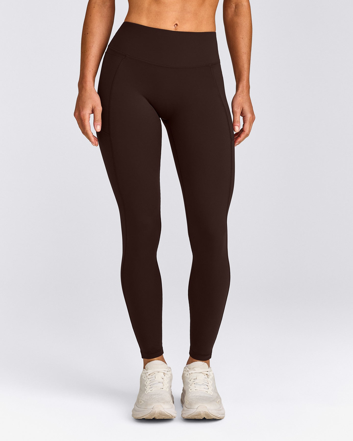 UnifiedMove™ Pocket Leggings with Bonding with Reflective Logo | 70% Cocoa